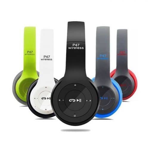 P47 Wireless Bluetooth Earphones color range