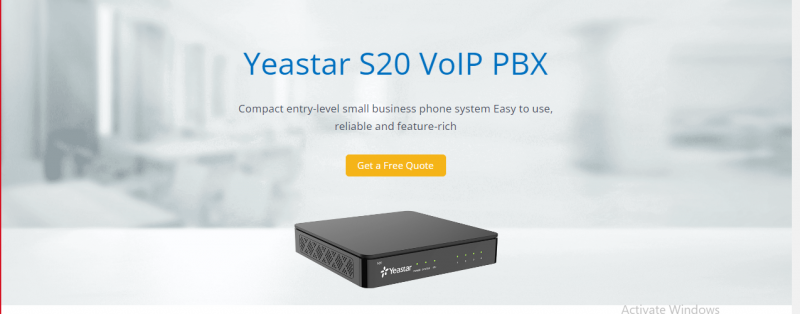 Yeaster S20 VoIP PBX Banner in Kenya