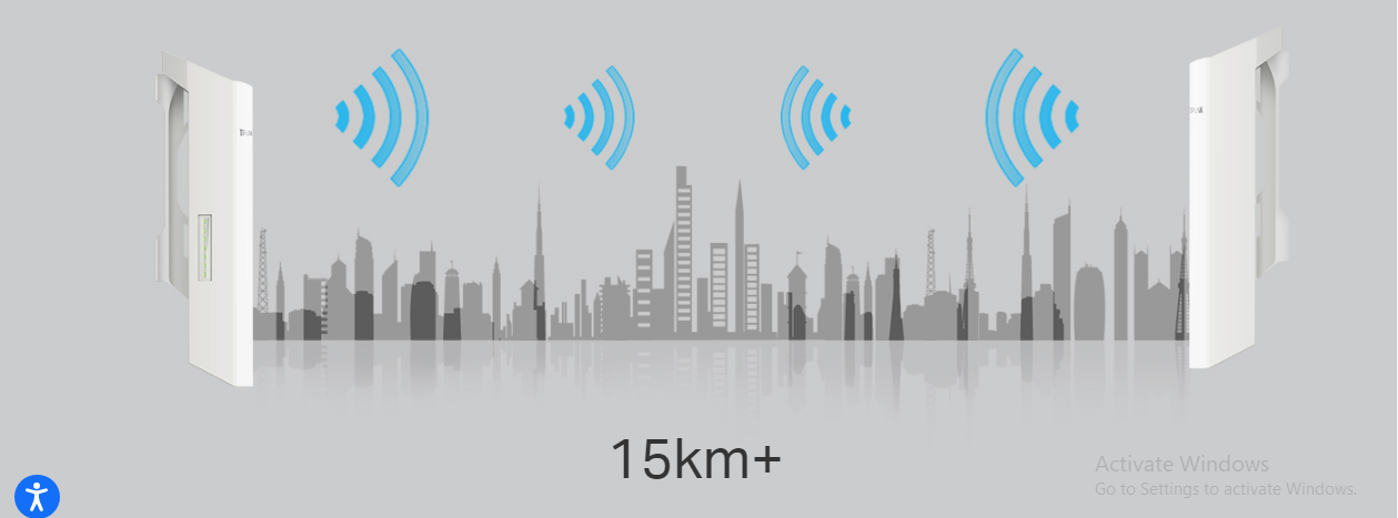 TP-Link CPE510 Outdoor CPE 15KM Coverage