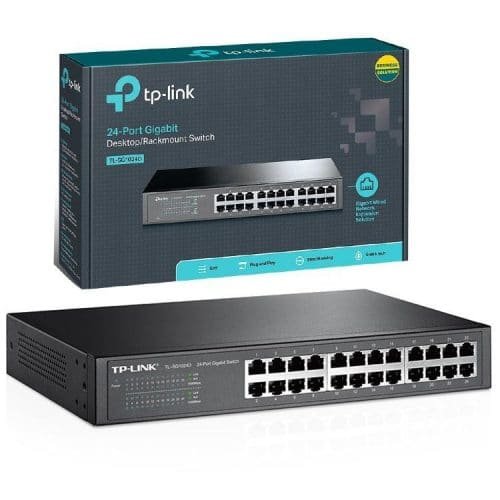 TP-Link Switch 24-Port 10-100Mbps TS-SF1024D 2