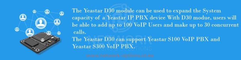 Yeastar D30 Extension Expansion Module banner kenya