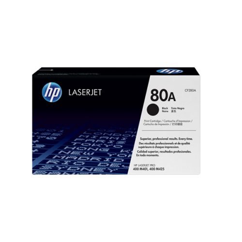 HP 80A Black LaserJet Toner Cartridge