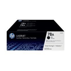 HP 78A 2-Pack Black LaserJet Toner Cartridge