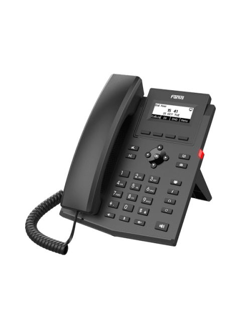 Fanvil-X301P-Entry-Level-IP-Phone-sideview