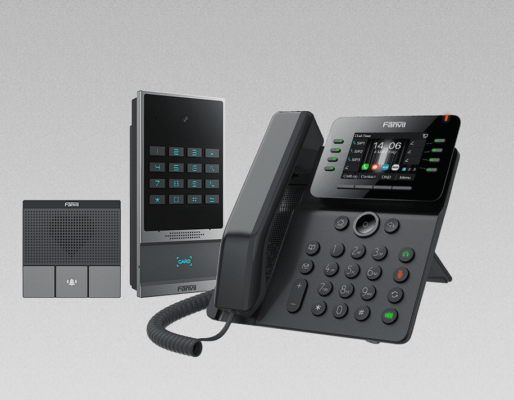 Fanvil V63 Ip Phone Available to Link with Security Products